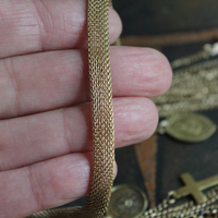 Let us Begin Lariat Necklace w/Rare Our Lady of the Rosary Pompeii Medal,Rare Mechanical Swiss Baroness Ball Watch,Antique Medals+More!