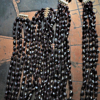 SOLD to J Incredible Faceted Pyrope Garnet Set with 2 Necklaces & 2 Bracelets, 14K Beads and Clasps