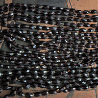 Incredible Faceted Pyrope Garnet Set with 2 Necklaces & 2 Bracelets, 14K Beads and Clasps