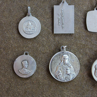 Beautiful Collection of 7 Diamond Cut Medals