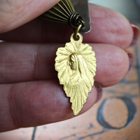 NEW! Antique French Sterling Engraved Nun's Cross Earrings w/Gold Leaf Mary and Jesus Findings, Antique Rhinestone Rondelles, Sterling Earring Wires