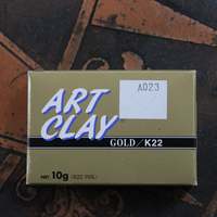 Rare 22K Art Clay Gold 10 Gram size!