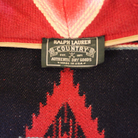 RARE Ralph Lauren Cotton Serape Duster Jacket  - Pristine Condition!