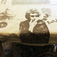 Layaway Final Payment for J Super Rare and Long Retired Magnolia Pearl Art Graphic Cotton Drop Cloth - New with Tag!
