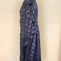 Rare Magnolia Pearl Bandana Denim Chambray Duster 