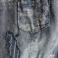 Rare Magnolia Pearl Bandana Denim Chambray Duster 