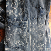 Rare Magnolia Pearl Bandana Denim Chambray Duster 