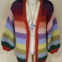 Anthropologie French Open Front Cardigan - Made in France of Super Soft 100% Acrylic