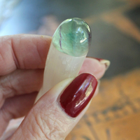 As Fine as Soul Necklace Set with Fluorite Capped Selenite Wand & Pouch, Twilight Goddess Medal, Sterling Capped Raven Wing & Black Tourmaline + More!
