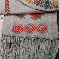 NEW! Rare and Unique Embroidered Biya Johnny Was Snood Scarf - 3 Options!