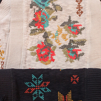 NEW! Rare and Unique Embroidered Biya Johnny Was Snood Scarf - 3 Options!
