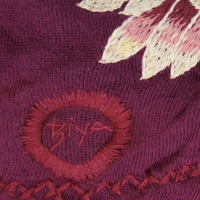 NEW! Set of 3 Biya Johnny Was Cotton Embroidered Scarf/Shawls with Shawl Pin - Versatile & Lovely!