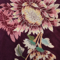 NEW! Set of 3 Biya Johnny Was Cotton Embroidered Scarf/Shawls with Shawl Pin - Versatile & Lovely!