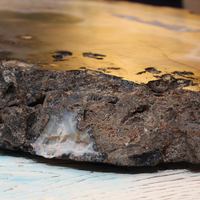 Astounding One of a Kind Massive Polished Geode Slice - perfect for a Table Top or Display!