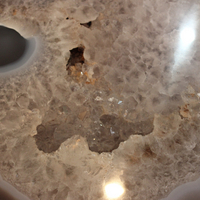 Astounding One of a Kind Massive Polished Geode Slice - perfect for a Table Top or Display!