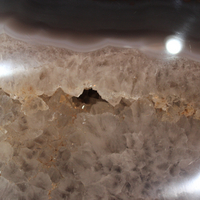 Astounding One of a Kind Massive Polished Geode Slice - perfect for a Table Top or Display!