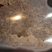 Astounding One of a Kind Massive Polished Geode Slice - perfect for a Table Top or Display!