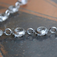 The 5 Tenets Necklace with Rare Sterling Sacred Heart "Love, Pray, Give, Work, Learn" Cross, Faceted Prong & Cup Set Crystals,Sterling Chain & Tassel