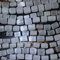 Large Collection of Hand Polished Selenite Beads for your own Mystical Moonful Creations!