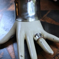 NEW! Solid Sterling Cuff Bracelet and Ring Set 