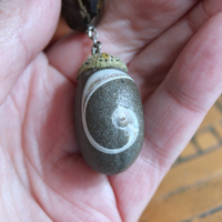 The Art of God Necklace and Bracelet Set with Uniquely Capped Elk Antler Points, Royston Turquoise, Rare Spiral Shell Fossil,Faceted Smoky Quartz & More!