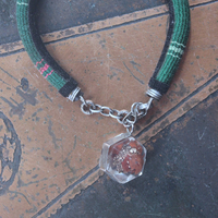 NEW! Set of 5 Woven Serape Textile & Sterling Stacking Bracelets with Multiple Drops & Dangles - lots of Sterling & Unique Pieces!