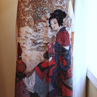 NEW! Unique Vintage NWOT Kokomo Geishi Embellished Skirt - Size L