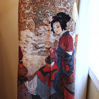 NEW! Unique Vintage NWOT Kokomo Geishi Embellished Skirt - Size L