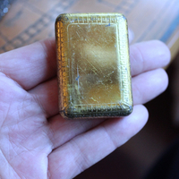 NEW! Antique Faceted Cut Steel Bead Blessing Bag Necklace with RARE Antique 1901 Bryce & Son Miniature Old & New Testament Bible w/Magnifying Case