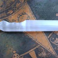 NEW! Light of the Moon Collection with 2 Amazing Selenite Swords, Selenite Orb and Stand