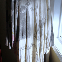 NEW! Rare Vintage Magnolia Pearl Graphic Duster Kimono - One Size Fits All