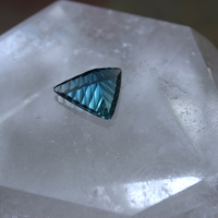 NEW! Rare Gem Collection Necklace with 9 Faceted Gemstones,Antique Pocket Watch Case, Sterling Belcher Chain and Sterling Tassel