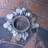 NEW! Fully Loaded Expandable Bracelet with 88 Silver and Gold Antique French, European & American Religious Medals & Crosses