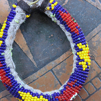 NEW! Set of 6 Authentic Tribal Seed Bead Bracelets with Various Drops & Dangles