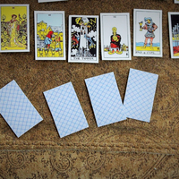 The Awakening Necklace w/Miniature Full 78 Card Tarot Deck,Antique Kuchi Gypsy Findings, Sterling The Judgement Tarot Card,Banjara Bead Tassel+  Much More!