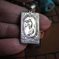 SOLD to M  Meditation & Fulfillment Gypsy Cuff Bracelet w/Sterling Engraved Tarot Medals,Beaded Banjara Tassels,Polished Garnet,Silver Capped Quartz Point & Much More!