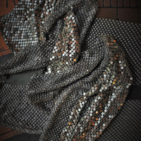 SOLD to K Amazing Whiting & Davis Mesh Scarf,Vintage French Roi D'Amour (King of Love) Medals,Reposse Puffy Hearts,St. Therese Rose Medals & Persevere Crosses