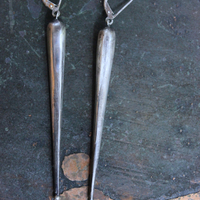 NEW! Unique Vintage Sterling Dangle Earrings with Sterling Earring Leverbacks