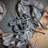 Layaway for L The 4 Elements Amulet Necklace w/Hand Crocheted Rock Crystal Bead Chain, Ancient Shell Fossils,Antique Sterling Inlay Crescent Moon,Rare Faceted Turquoise Nugget,Sterling 4 Way Cross & More!