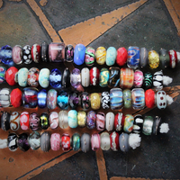 Extraordinary Lampwork Bead Collection- 83 Sterling, Crystal, and Glass Beads in an amazing array of Colors & Designs!