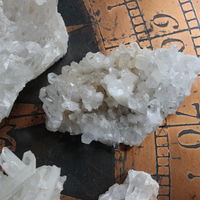 Clear Rock Quartz Cluster Collection 