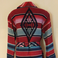 RARE Ralph Lauren Cotton Serape Duster Jacket  - Pristine Condition!