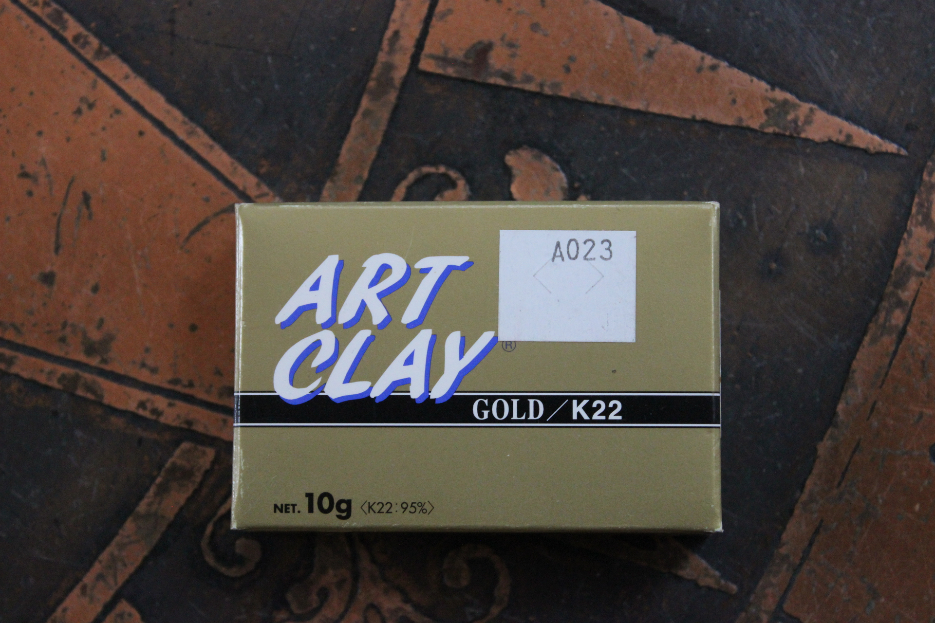 Rare 22K Art Clay Gold 10 Gram size!