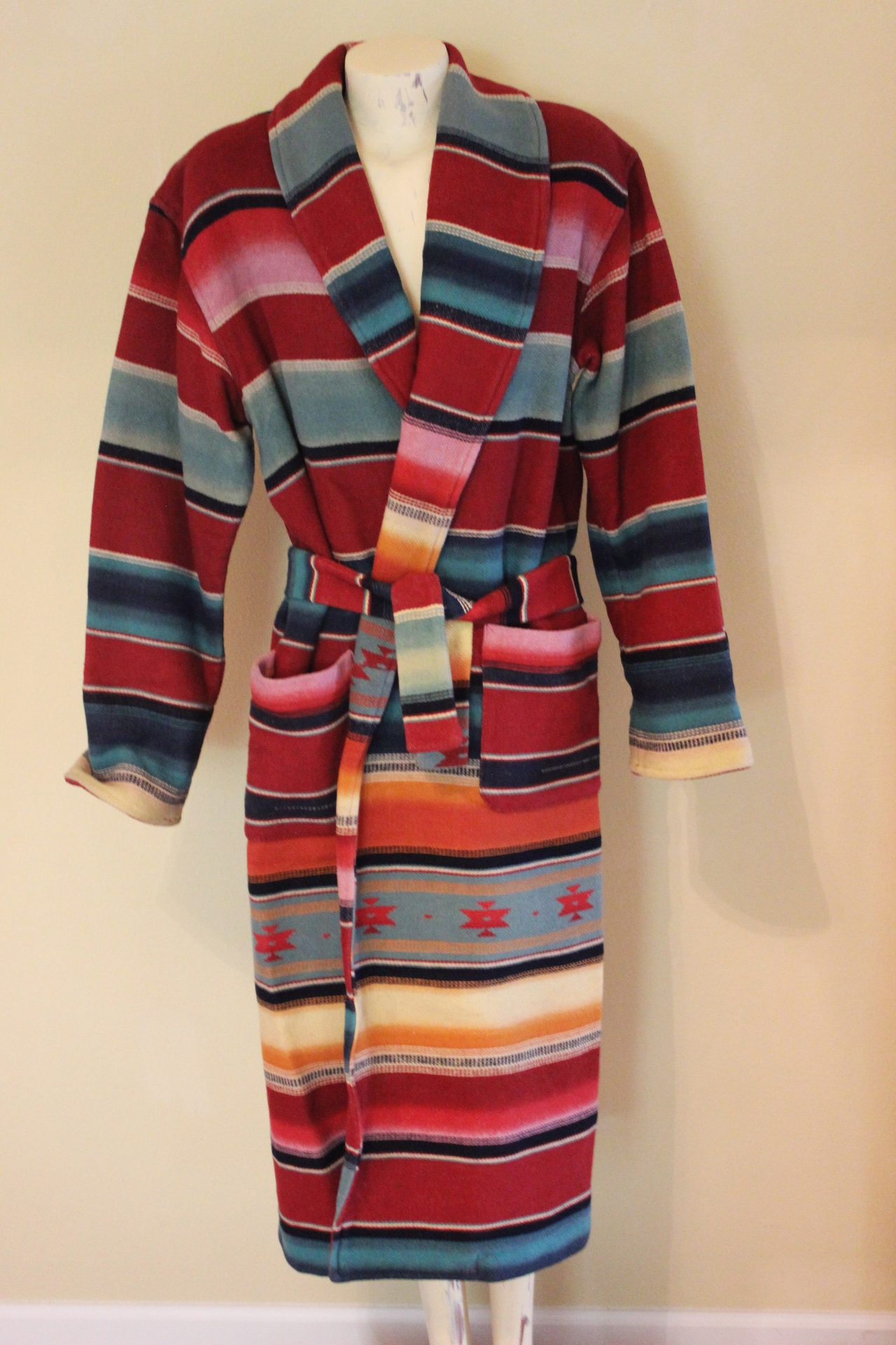 RARE Ralph Lauren Cotton Serape Duster Jacket  - Pristine Condition!