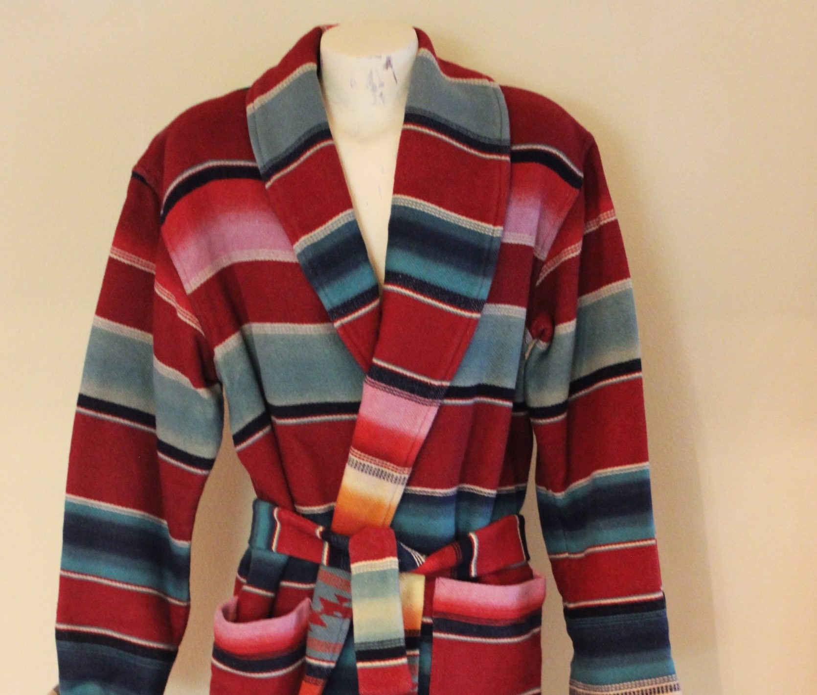 RARE Ralph Lauren Cotton Serape Duster Jacket  - Pristine Condition!