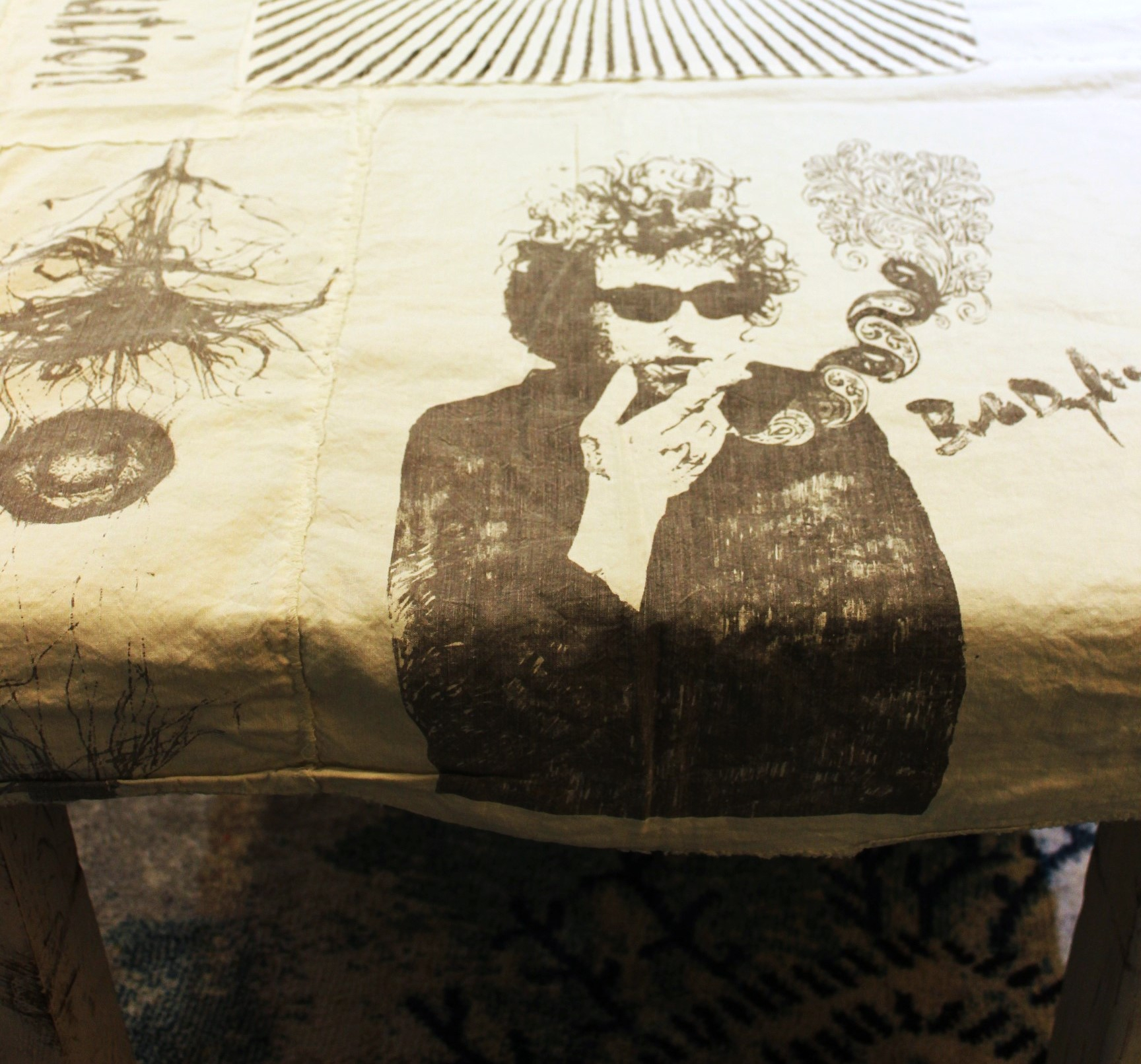 Layaway Final Payment for J Super Rare and Long Retired Magnolia Pearl Art Graphic Cotton Drop Cloth - New with Tag!