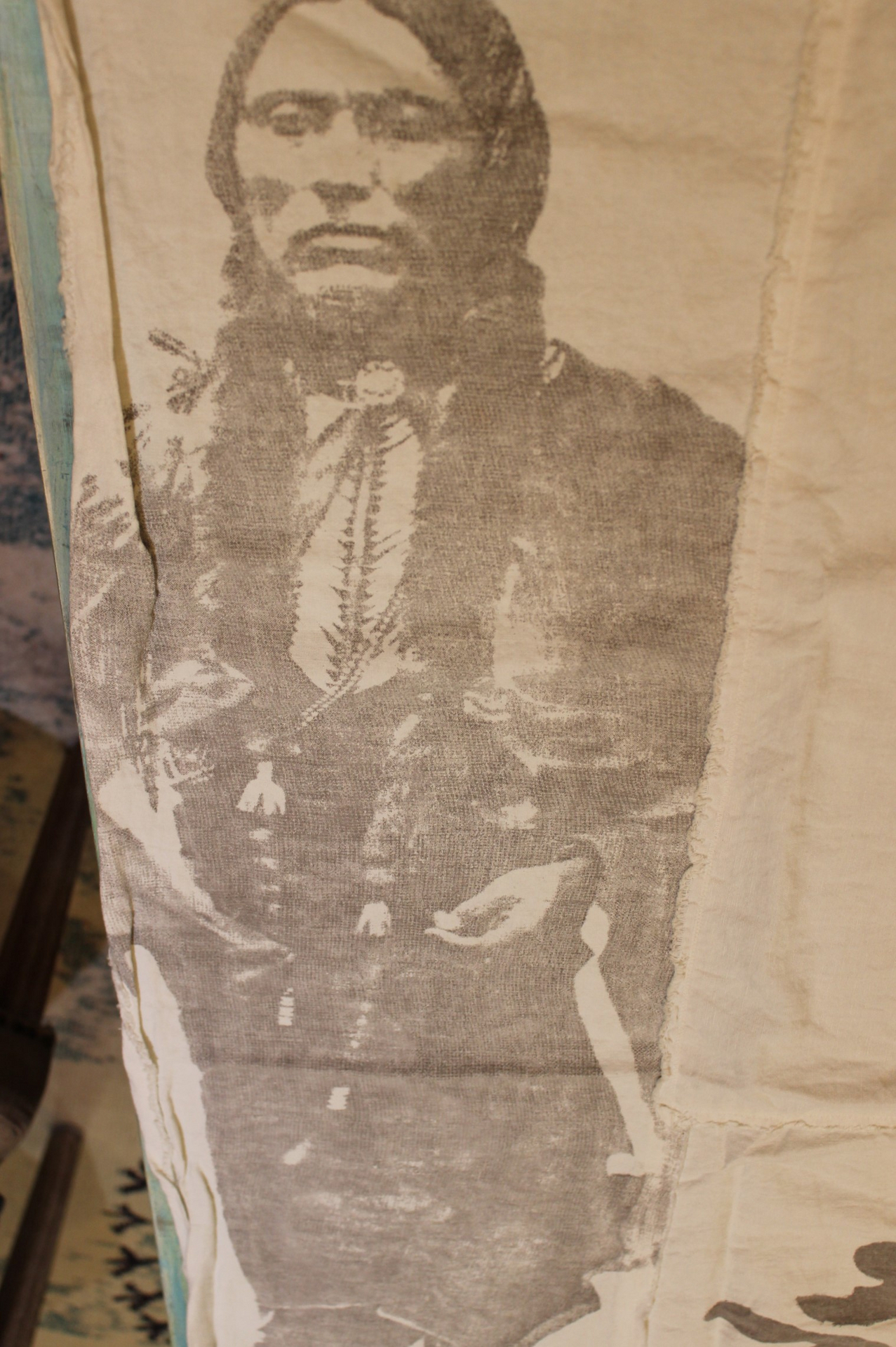 Layaway Final Payment for J Super Rare and Long Retired Magnolia Pearl Art Graphic Cotton Drop Cloth - New with Tag!
