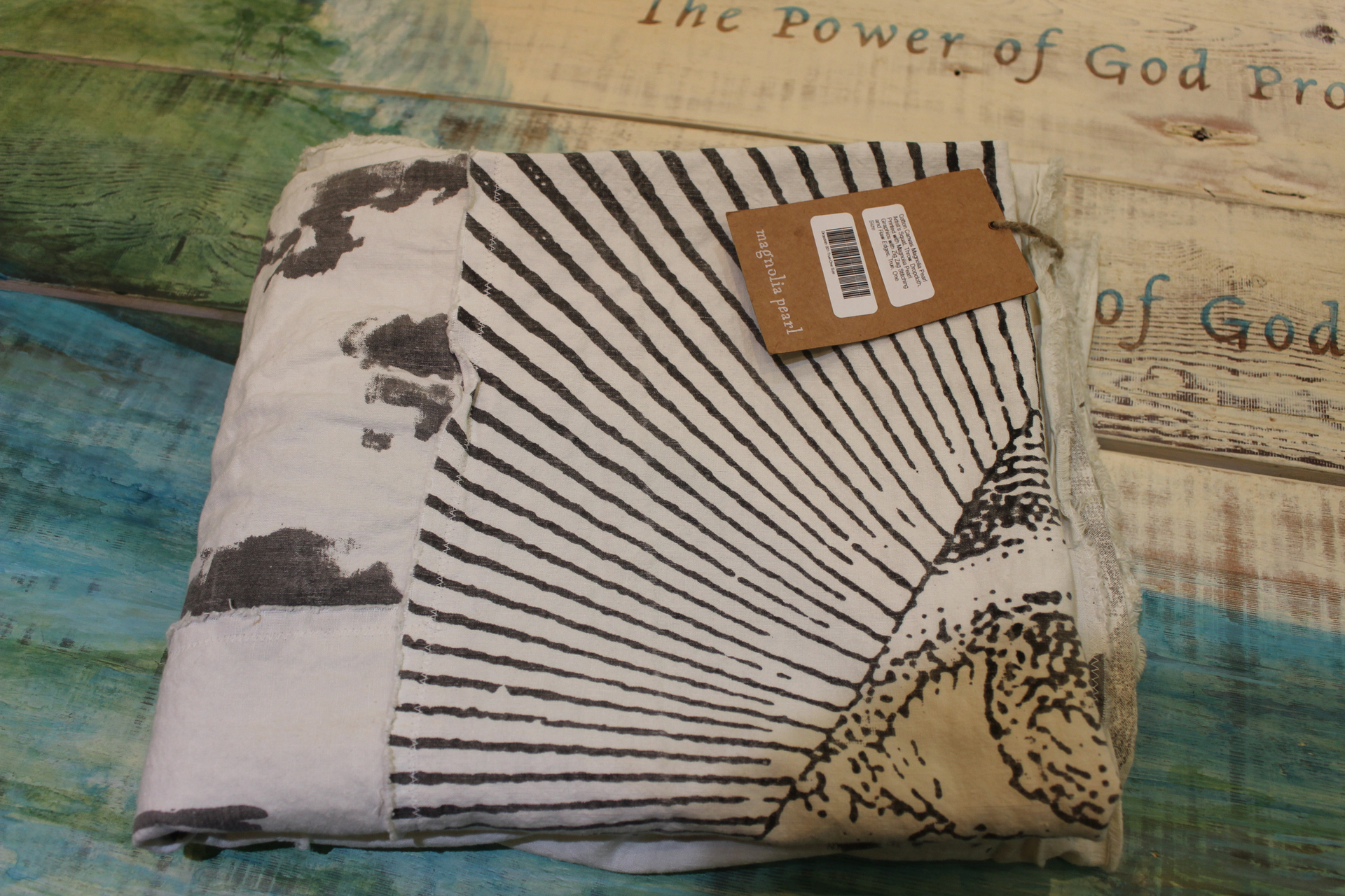 Layaway Final Payment for J Super Rare and Long Retired Magnolia Pearl Art Graphic Cotton Drop Cloth - New with Tag!