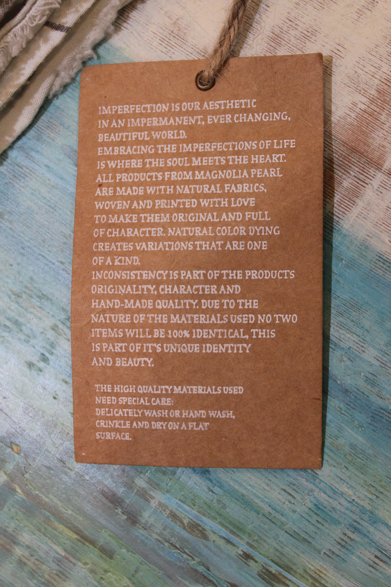 Layaway Final Payment for J Super Rare and Long Retired Magnolia Pearl Art Graphic Cotton Drop Cloth - New with Tag!