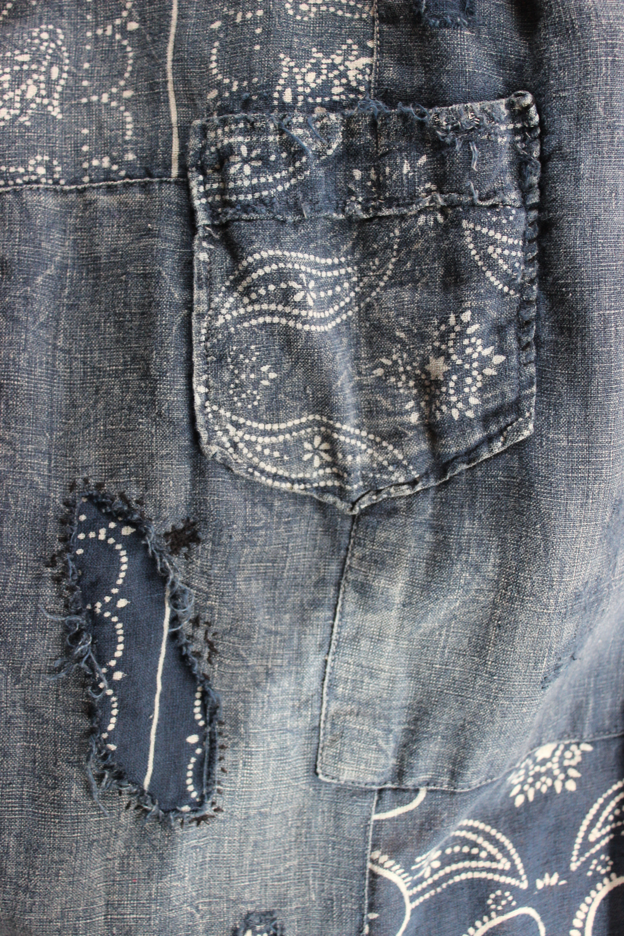 Rare Magnolia Pearl Bandana Denim Chambray Duster 